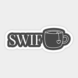 A little Swift Tea Sticker